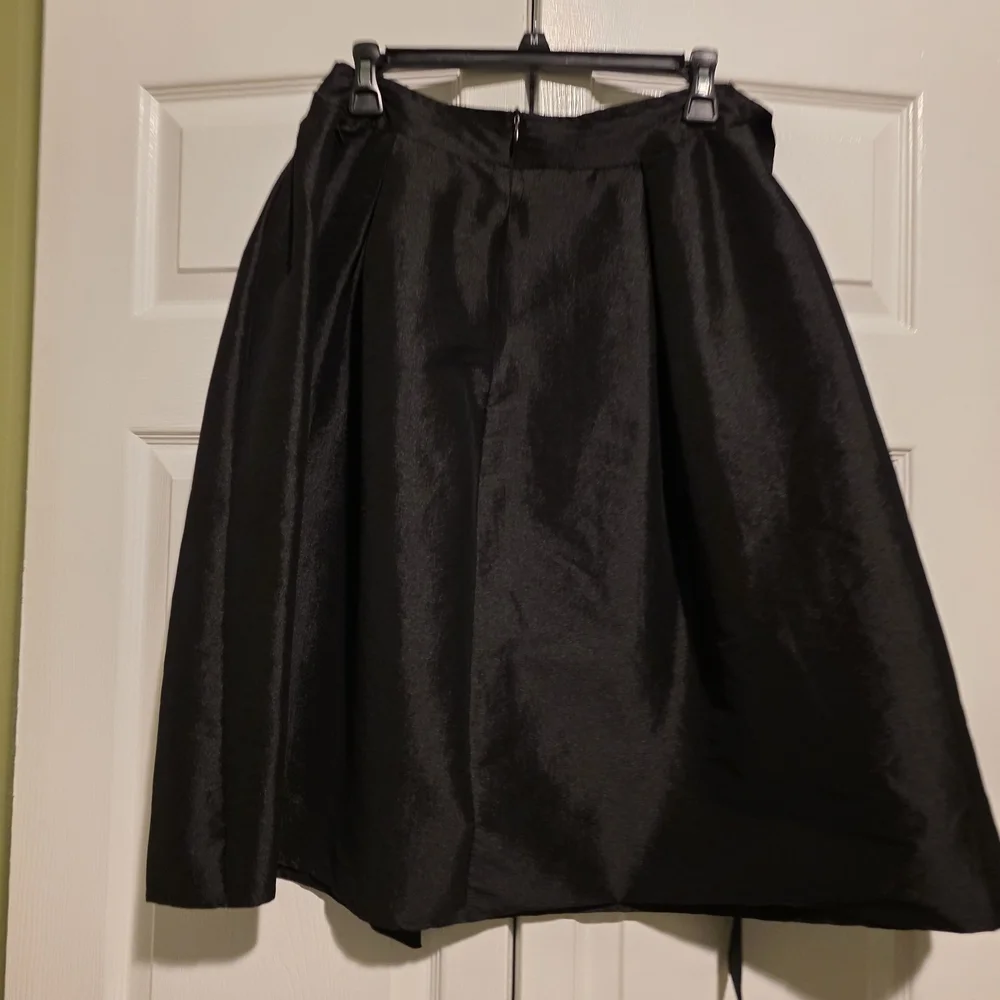 Chic Black A-Line Women's Skirt - Picture 9 of 9